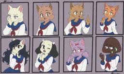 Amaya Daisy Jessica Lucy princeofpeace_(Artist) Rachel Sandy Sue Tiff (3148x1881, 2.9MB)