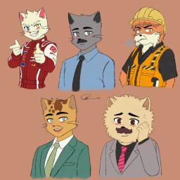 Daisy's_dad Kevin Lucy's_dad Mike's_dad Paulo's_dad princeofpeace_(Artist) (3000x3000, 6.6MB)