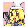 A bio image of Kizuna drawn on the Cast section of the Bittersweet Candy Bowl website (2010-2011).
