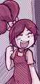 Mina in Back and Forth.