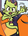 Lucas at the arcade in Link Play.