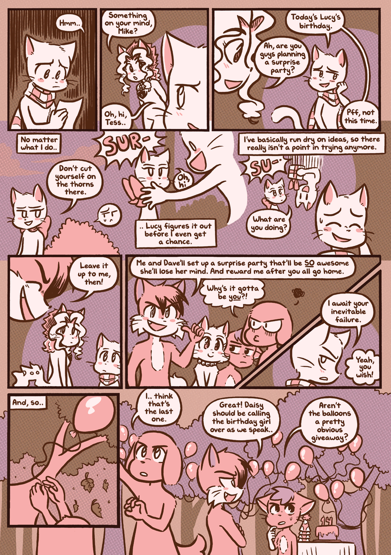 Lucy’s Birthday — Page 1