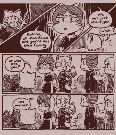 A clipping from Relative Strangers