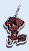 Abbey acrylic charm