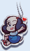 Rachel acrylic charm