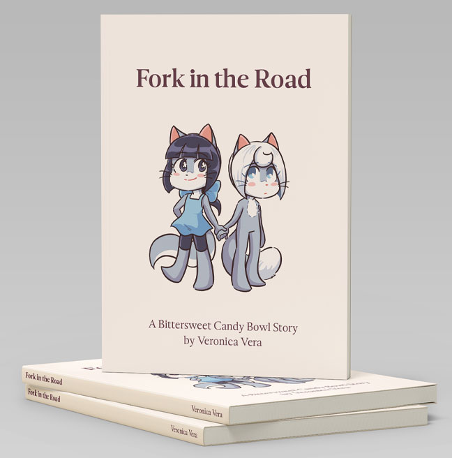 The Fork in the Road softcover book